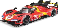 Bburago Formule 1 Ferrari Racing 499p Lmh 2023 51 Rouge 1/18^ Modèles Réduits