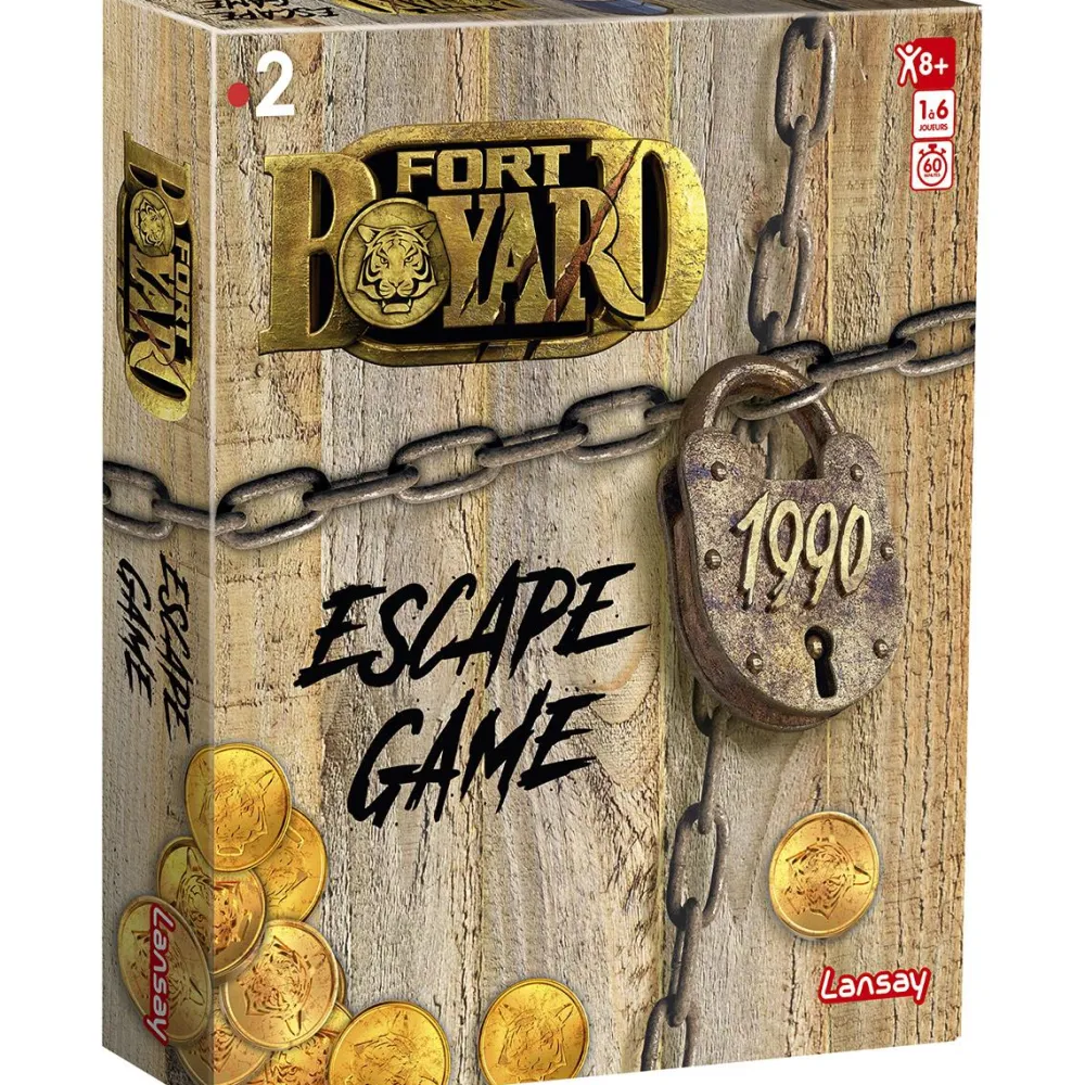 Lansay Fort Boyard - Escape Game^ Jeux De Stratégie Et De Réflexion|Quiz Et Devinettes