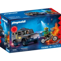 Playmobil Fourgon d'intervention des forces spéciales 72066^ La Ville, La Police Et Les Secours
