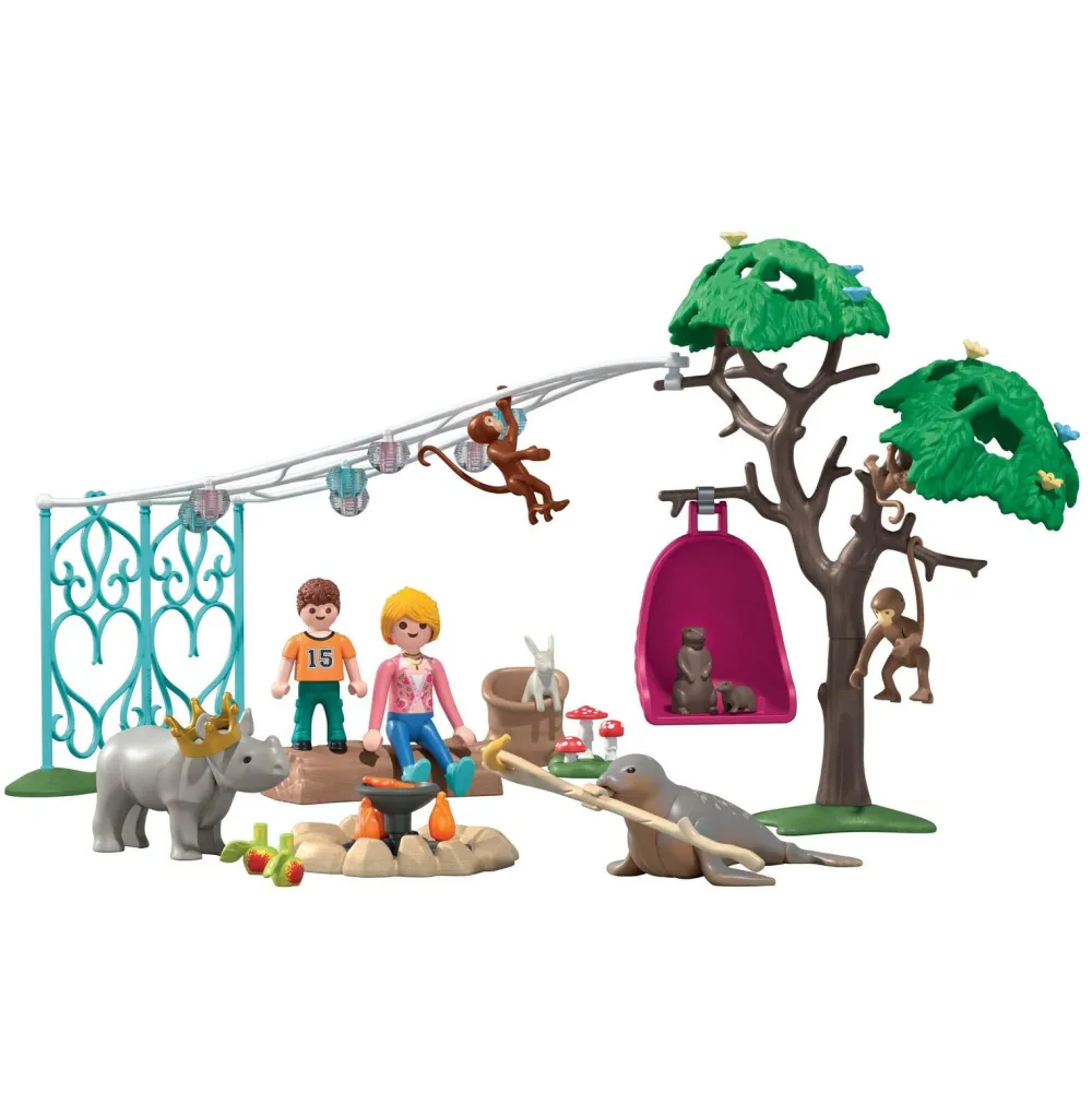 Playmobil Fête d'anniversaire dans le jardin Animals & Friends 71855^ Les Animaux