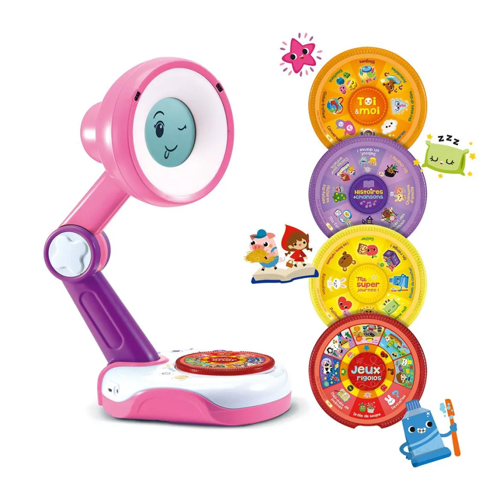 Varta Funny Sunny - Mon compagnon interactif - rose^ Réveils