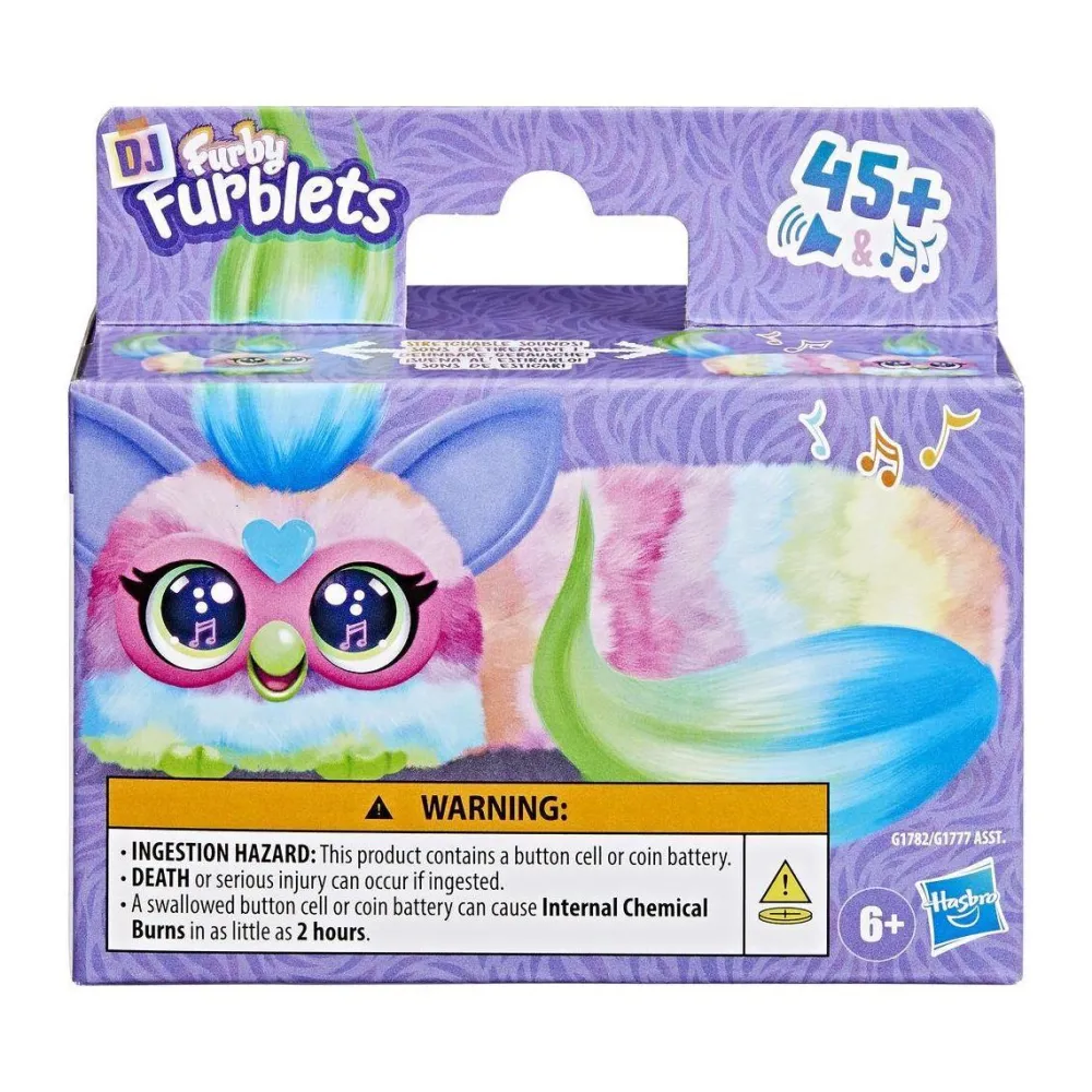 Hasbro Furby DJ Furblets Can Dee^ Peluches Électroniques Interactives
