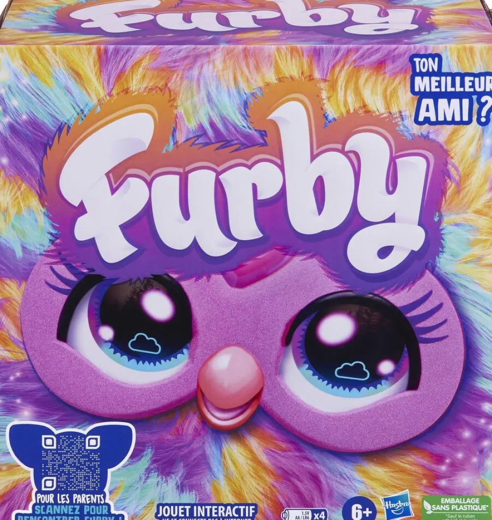 Varta Furby Tie Dye De Hasbro^ Peluches Électroniques Interactives