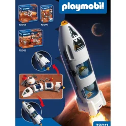 Playmobil Fusée d'exploration sur Mars de l'ESA - 72011^ Les Monstres, Les Robots Et La Science-Fiction
