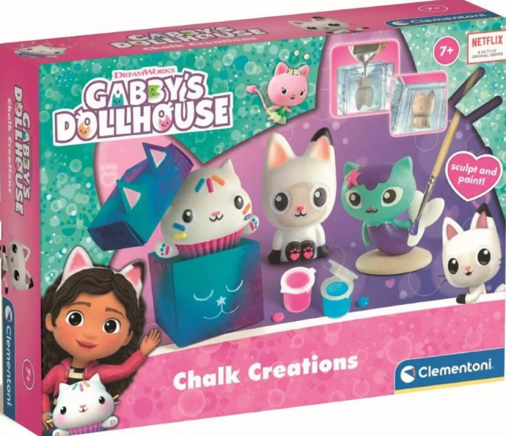 Clementoni Gabby Et La Maison Magique - Créations En Plâtre^ Modelage Et Moulage