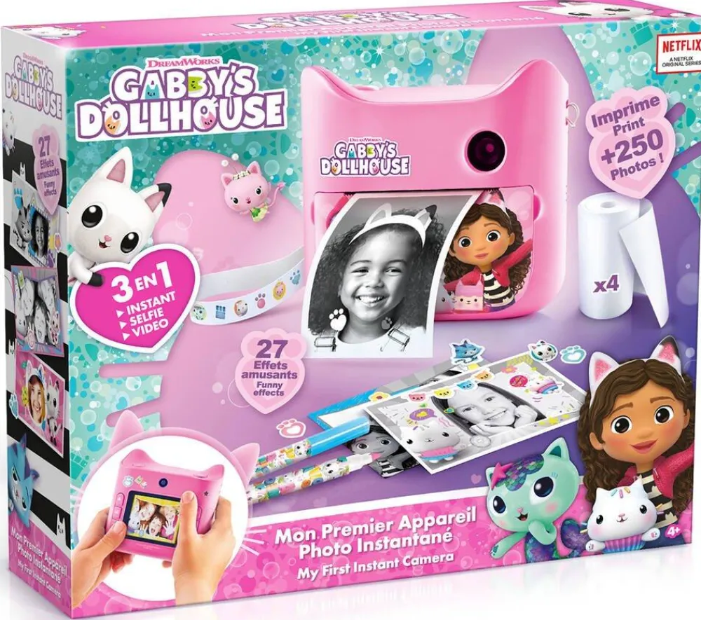Canal Toys Gabby Et La Maison Magique - Mon Premier Appareil Photo Instantane^ Appareils Photos Et Vidéo