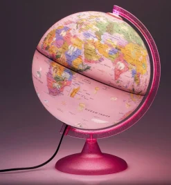 Varta Globe Lumineux Zoo Rose 25 Cm^ Autres Apprentissages