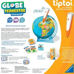 Ravensburger Globe terrestre interactif Tip Toi^ Stylos Interactifs