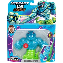 Moose Goo Jit Zu - MrBeast Lab Stretchy hyper fusion Cobra Panthère^ Les Figurines Interactives Et À Fonction