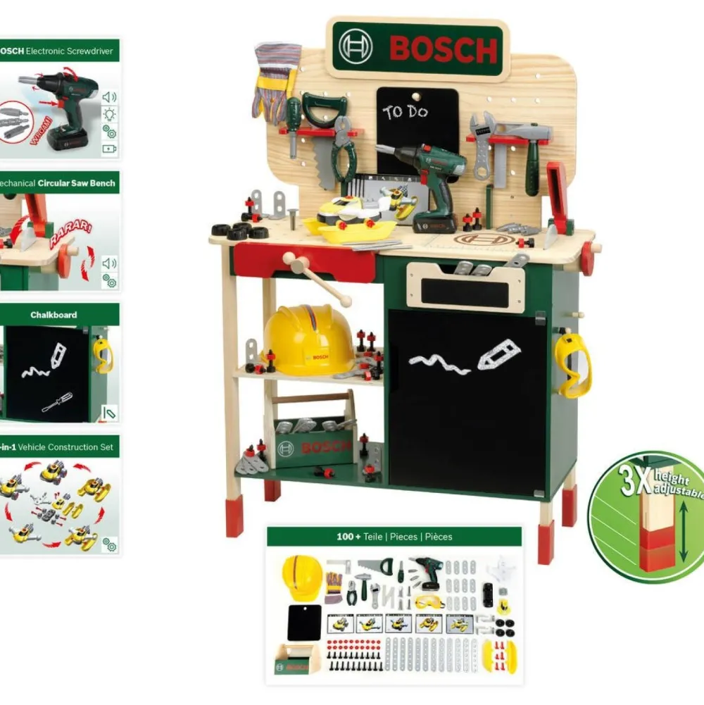 Klein Grand Etabli en bois Bosch^ Bricolage