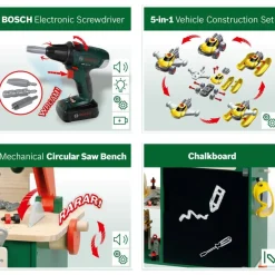 Klein Grand Etabli en bois Bosch^ Bricolage