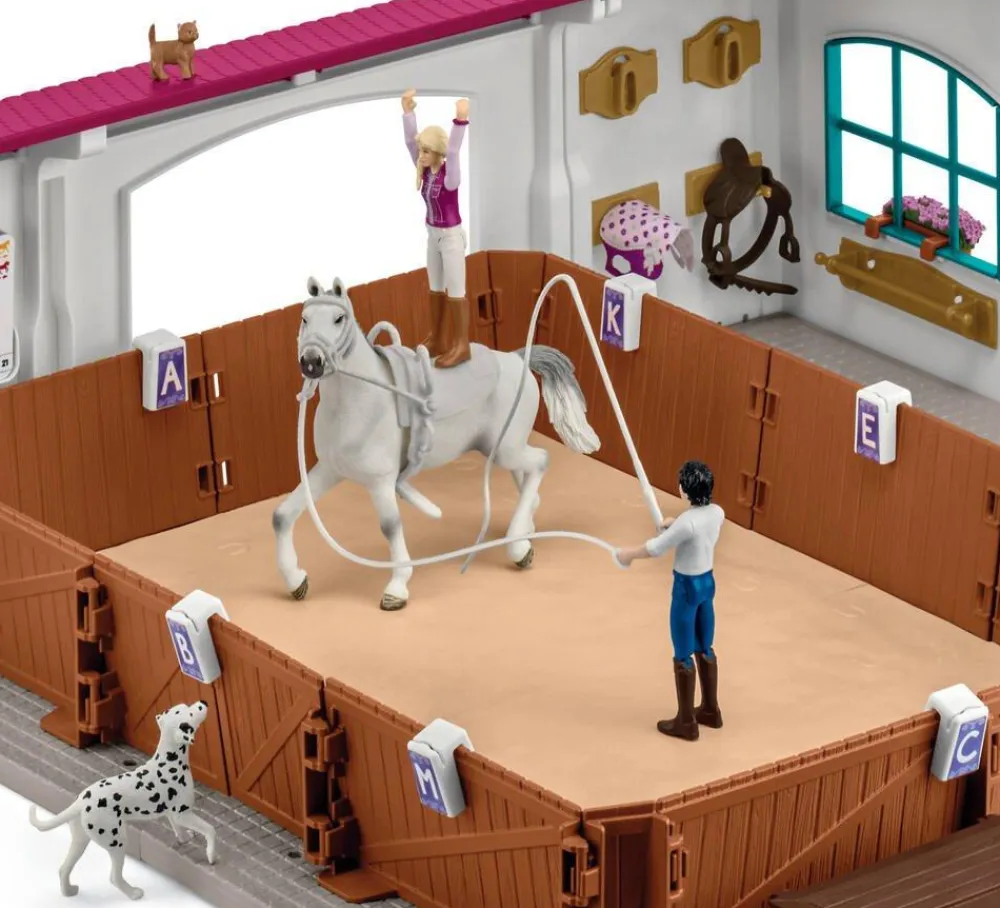 Schleich Grand manège équestre^ La Ferme Et L'Univers Agricole