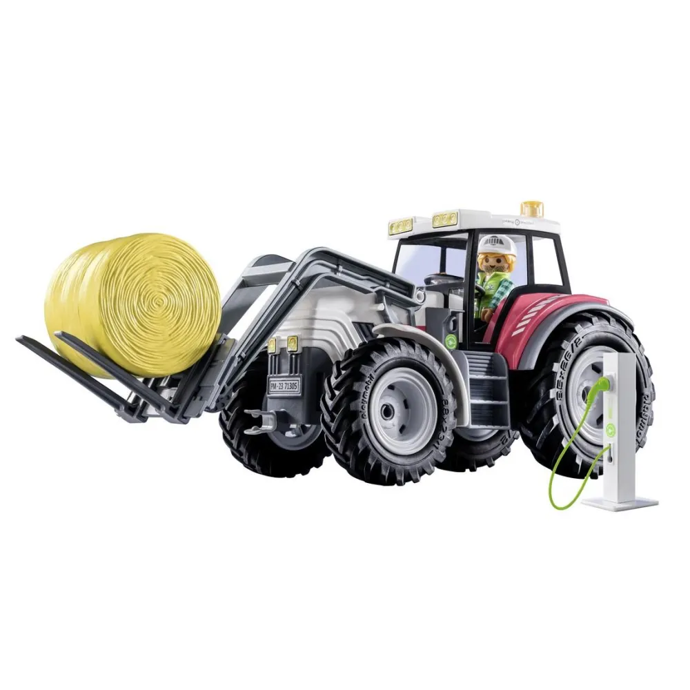 Playmobil Grand tracteur électrique - 71305^ Véhicules Agricoles Et De Chantier