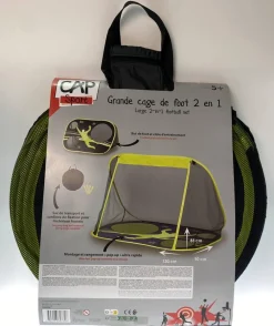 CAP Grande Cage de Football Pop Up 2 En 1^ Sports Et Ballons