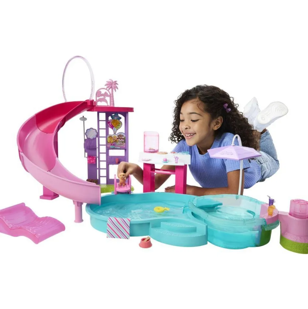 Mattel Grande piscine de rêve de Barbie^ Poupées Mannequins