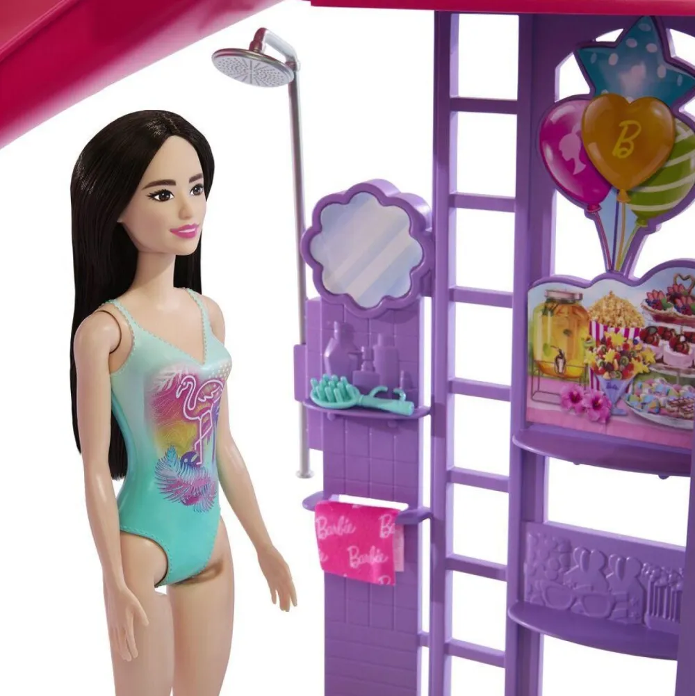 Mattel Grande piscine de rêve de Barbie^ Poupées Mannequins