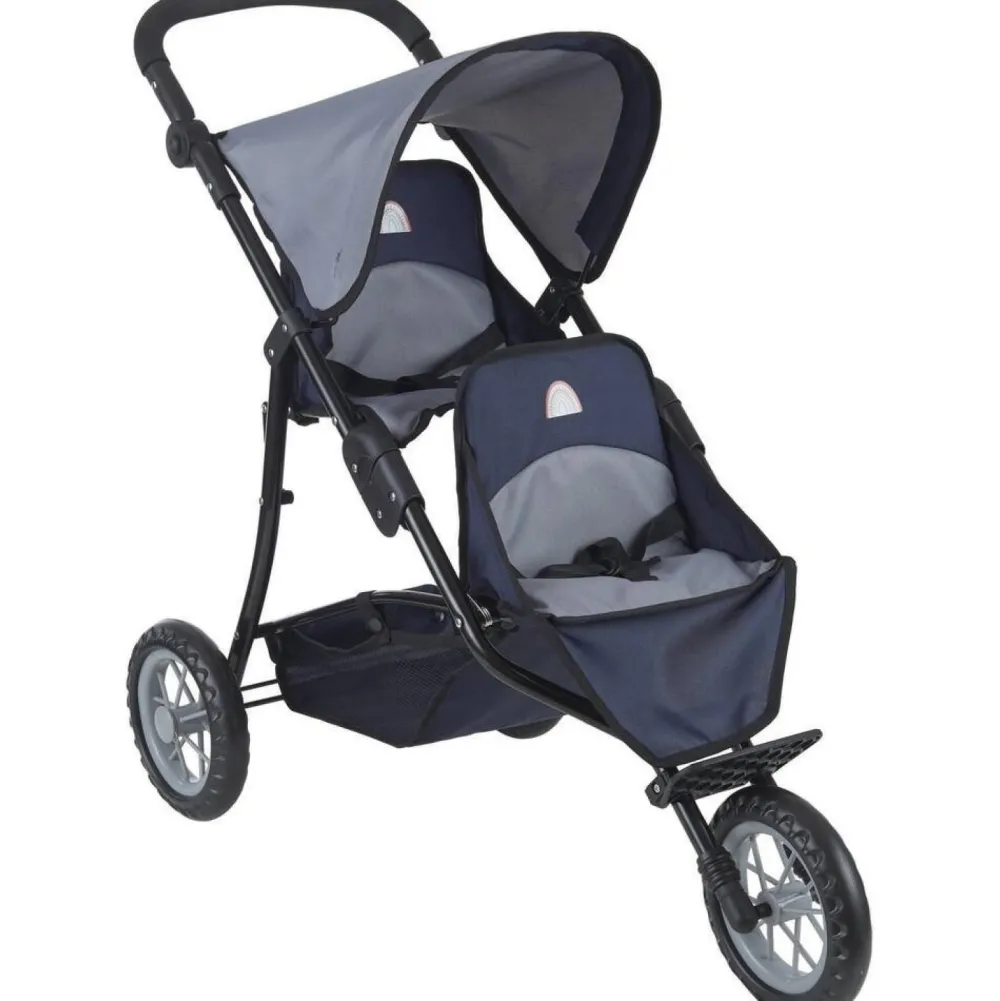 Cerise & Capucine Grande poussette double 3 roues^ Poussettes, Landaus Et Couffins