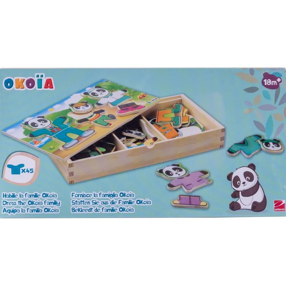 Okou00efa Habille la famille Okoïa^Enfant Puzzles Bébés Et Enfants