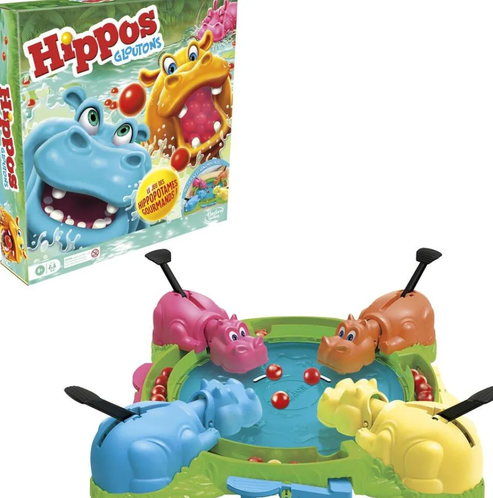 Hasbro Gaming Hippos gloutons^ Jeux D'Ambiance