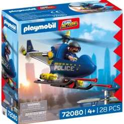 Playmobil Hélicoptère de police - City Action 72080^ La Ville, La Police Et Les Secours