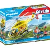 Playmobil Hélicoptère de secours City Life 71203^ La Ville, La Police Et Les Secours