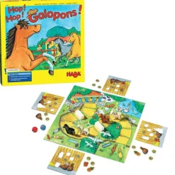 Haba Hop hop Galopons^ Jeux De Stratégie Et De Réflexion