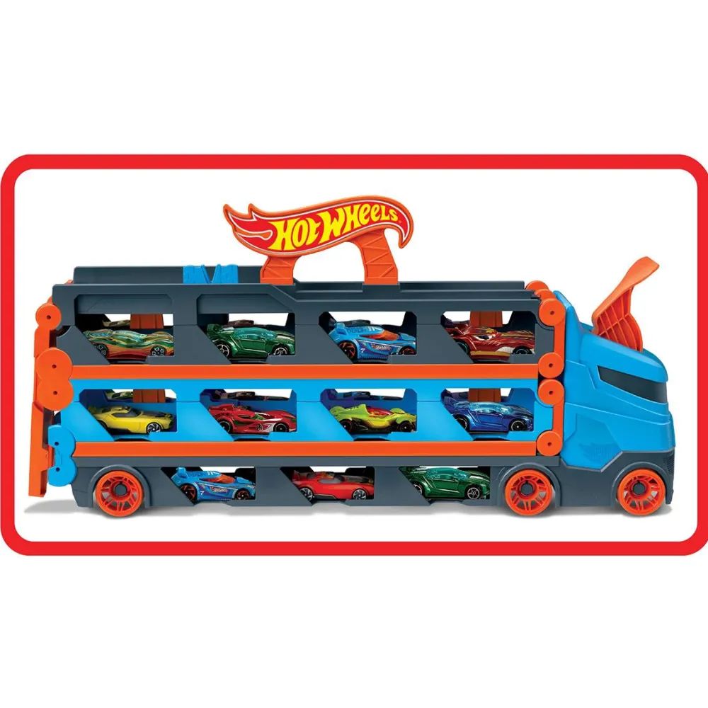 Mattel Hot Wheels - Super transporteur extensible^ Camions Et Bus