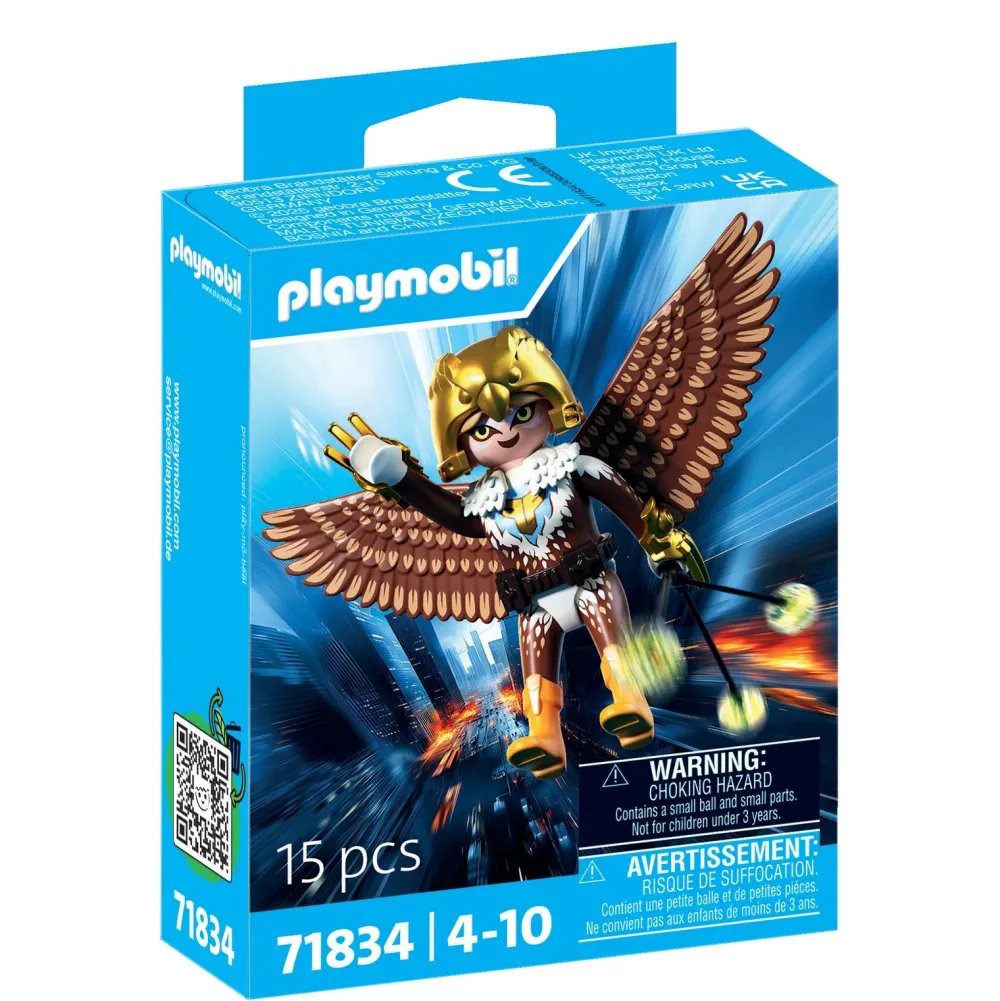 Playmobil Héroïne ailée Heroes 71834^ Les Monstres, Les Robots Et La Science-Fiction