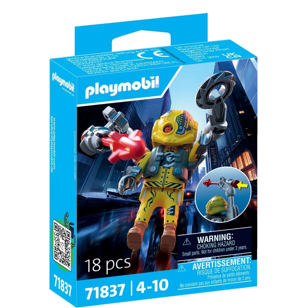 Playmobil Héros robot Heroes 71837^ Les Monstres, Les Robots Et La Science-Fiction