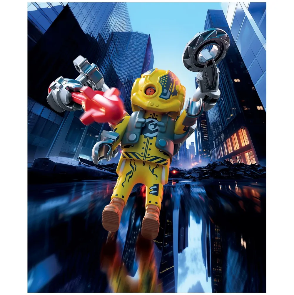 Playmobil Héros robot Heroes 71837^ Les Monstres, Les Robots Et La Science-Fiction