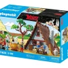 Playmobil Hutte d'Astérix avec Panoramix Astérix 71828^ Les Héros Et Personnages