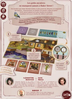 Iello - Les Animaux De Bakerstreet, Jeu De Société, Référence 701^ Jeux De Stratégie Et De Réflexion