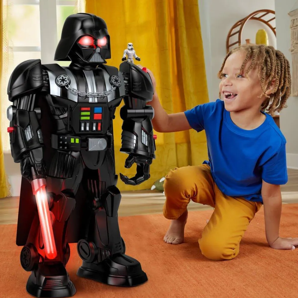 Varta Imaginext Robot Dark Vador Star Wars^ Les Monstres, Les Robots Et La Science-Fiction