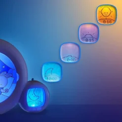 Pabobo Indicateur De Réveil Kid'sleep Moon Blanc - Aide^ Réveils