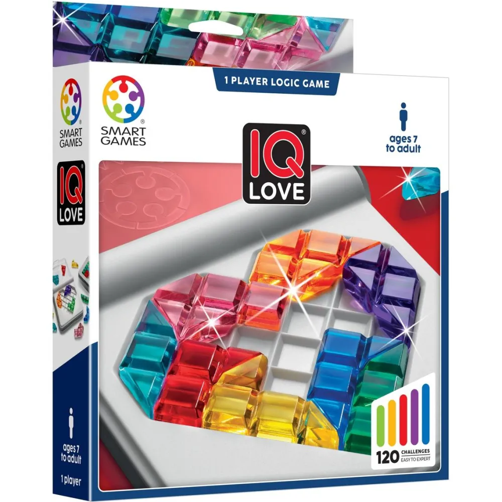 Smart Games Iq Love, jeu de reflexion Smary Games^ Jeux De Stratégie Et De Réflexion