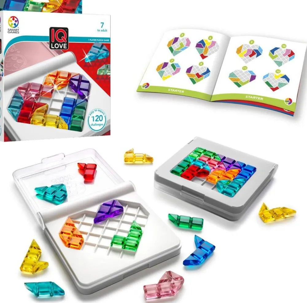 Smart Games Iq Love, jeu de reflexion Smary Games^ Jeux De Stratégie Et De Réflexion