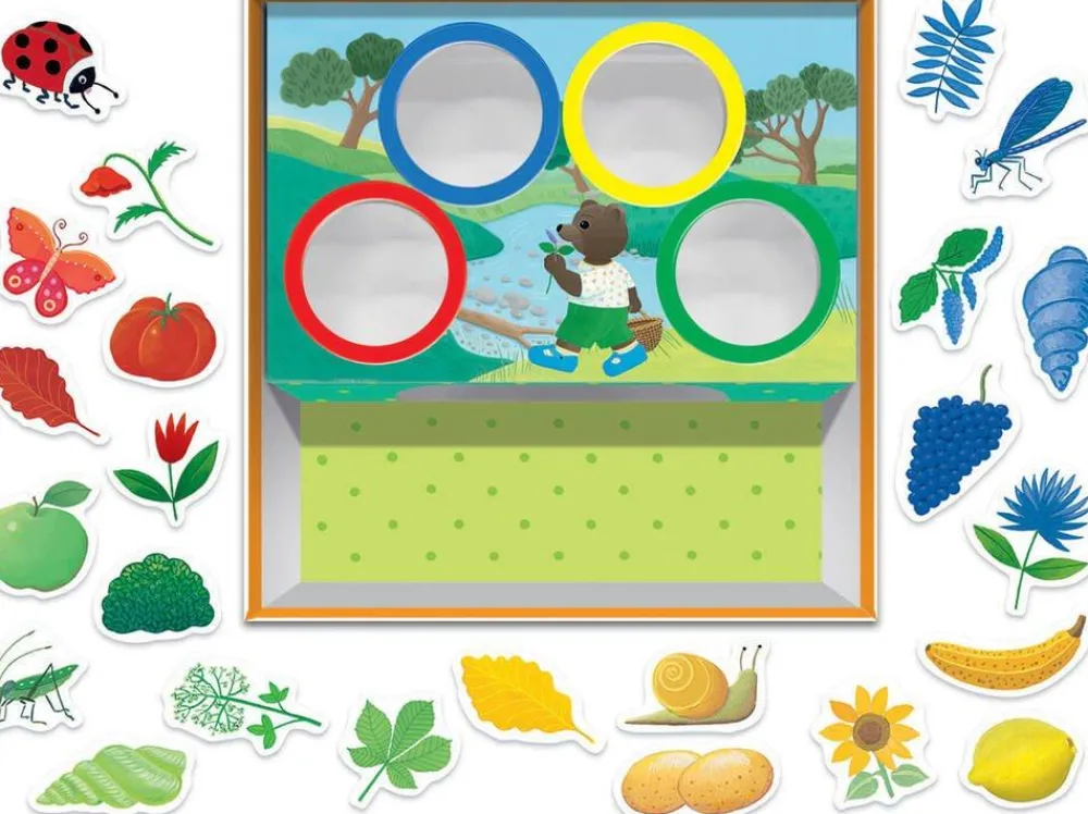Educa Borras J'apprends les couleurs - Petit Ours Brun^ Apprentissage Des Formes Et Couleurs