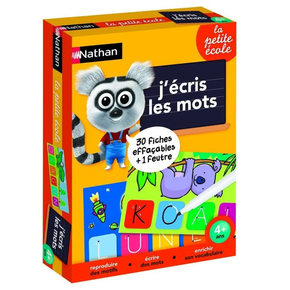J'écris les mots^ Apprentissage Des Lettres Et Écritures