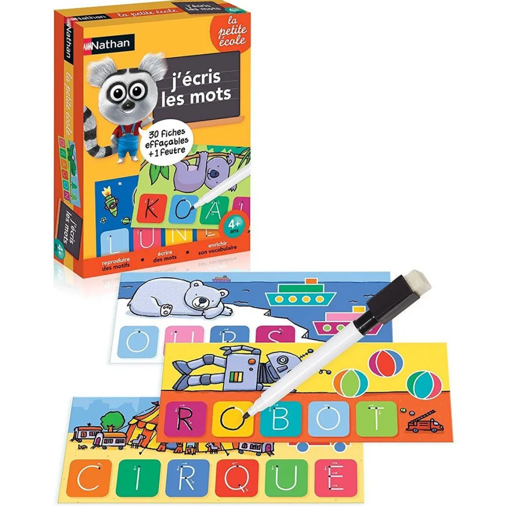 J'écris les mots^ Apprentissage Des Lettres Et Écritures