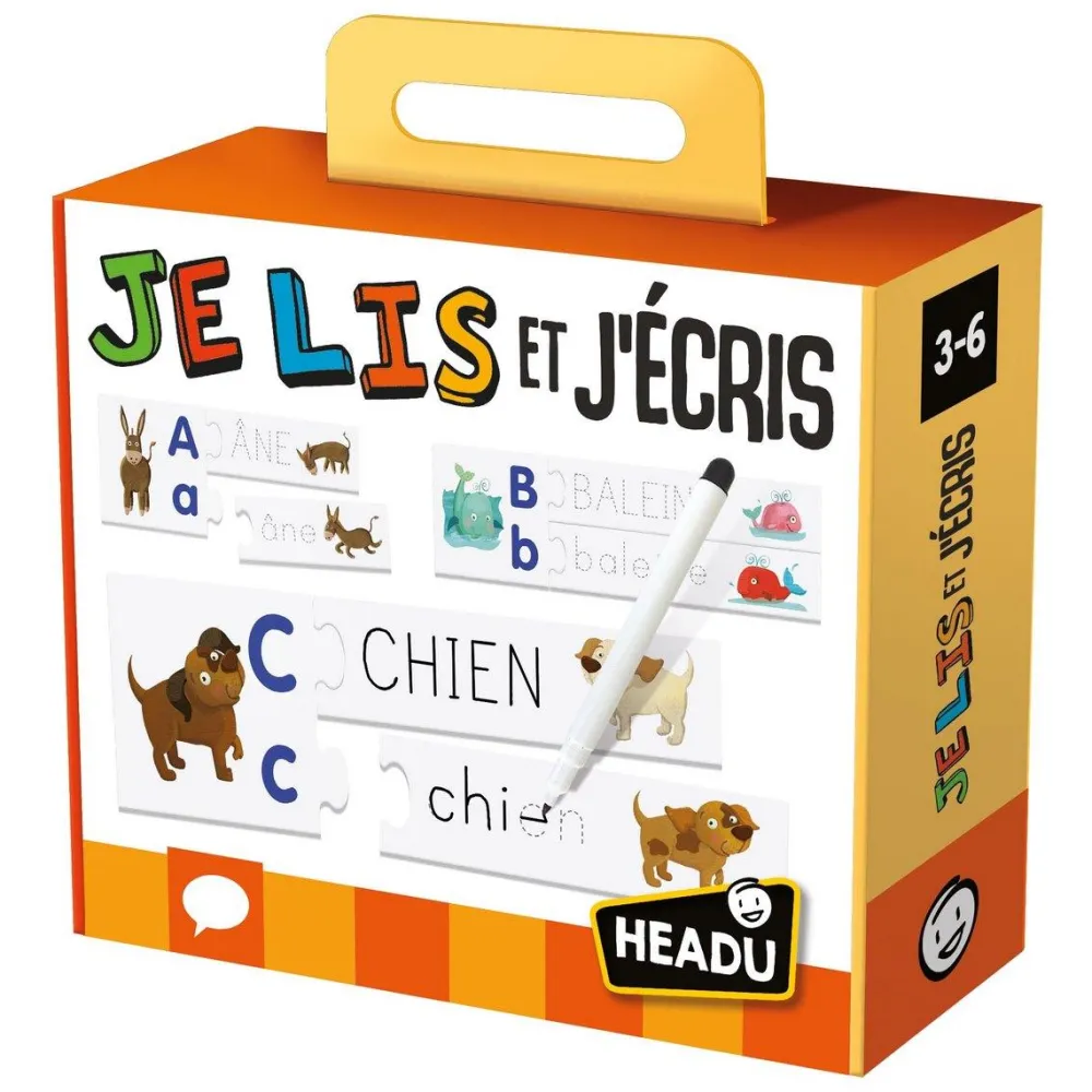 Headu Je lis et j'écris^ Apprentissage Des Lettres Et Écritures