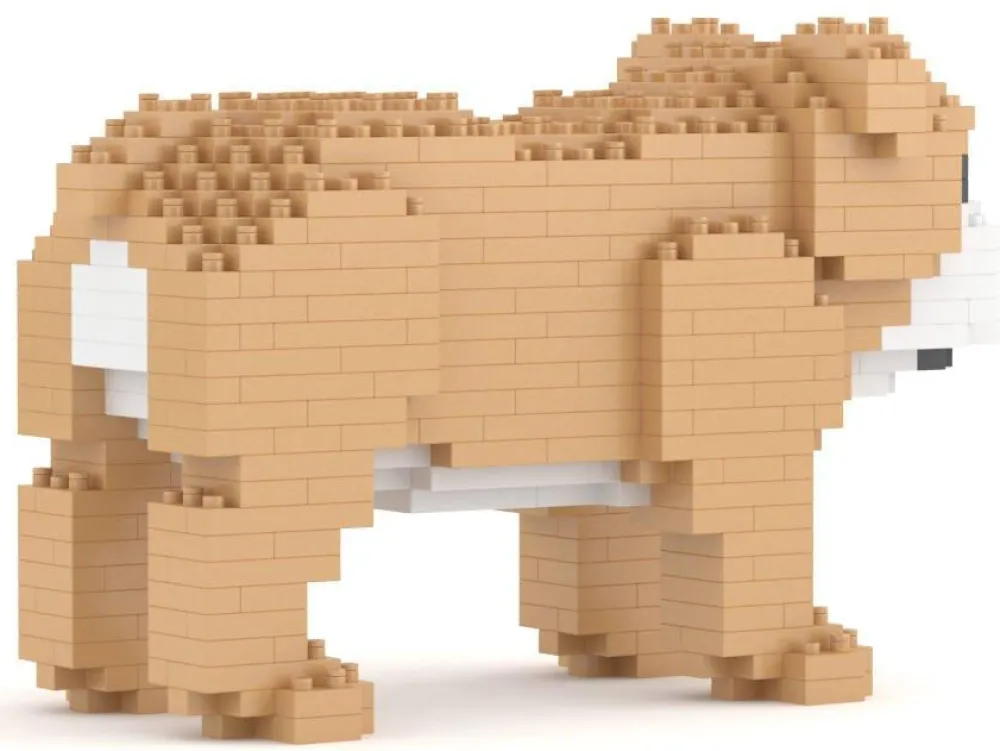 Jekca Jecka - Blocs De Construction Mini Bulldog^ Ferme, Univers Agricoles Et Animaux
