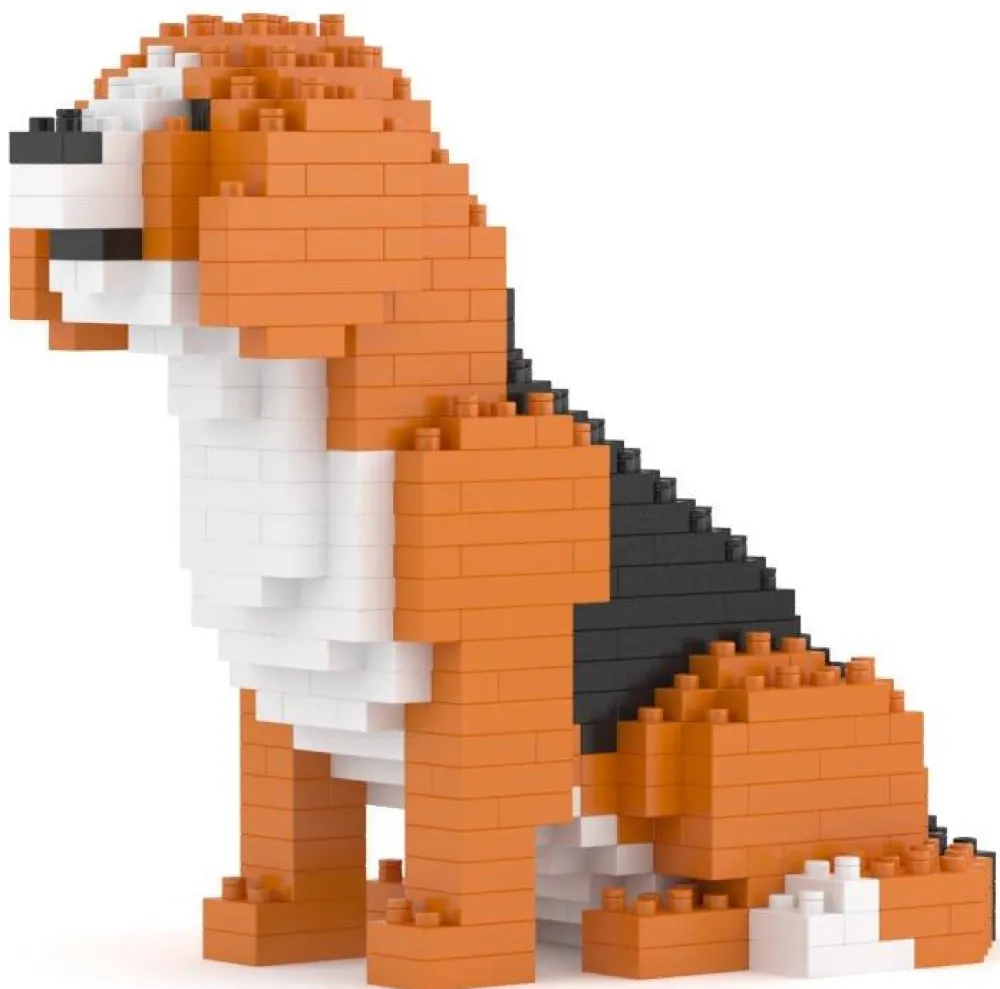 Jekca Jecka Blocs De Construction Mini Beagle^ Ferme, Univers Agricoles Et Animaux