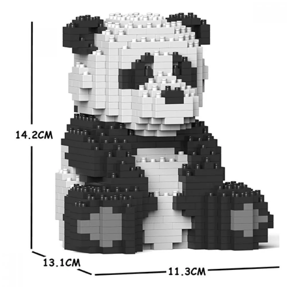 Jekca Jecka Blocs De Construction - Panda^ Ferme, Univers Agricoles Et Animaux