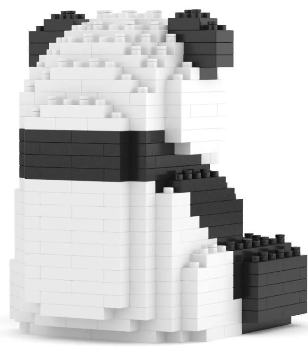 Jekca Jecka Blocs De Construction Mini Panda^ Ferme, Univers Agricoles Et Animaux