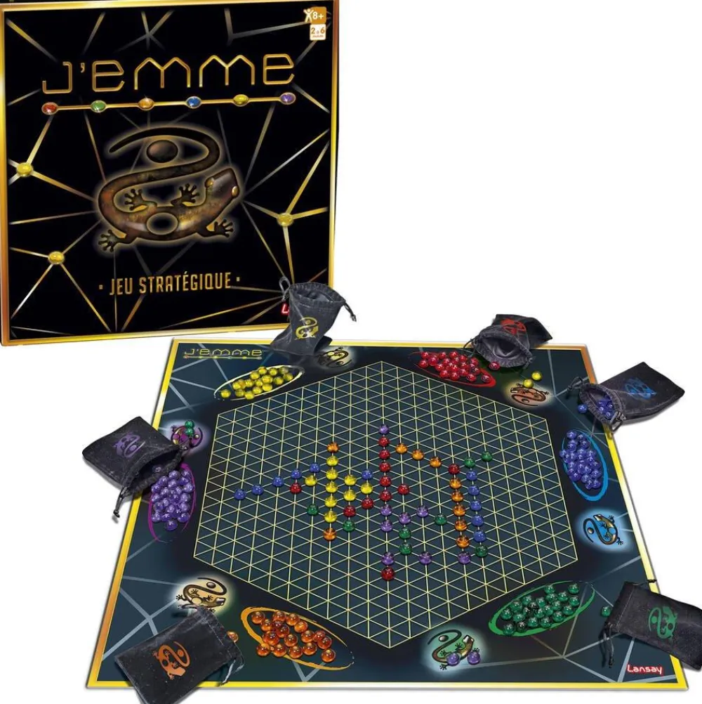 Lansay J'Emme^ Jeux De Stratégie Et De Réflexion