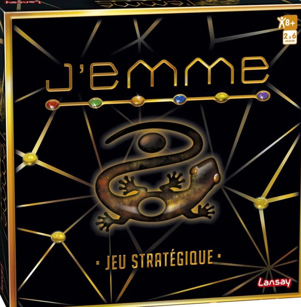Lansay J'Emme^ Jeux De Stratégie Et De Réflexion