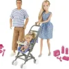 Jenny balade en famille^ Poupées Mannequins