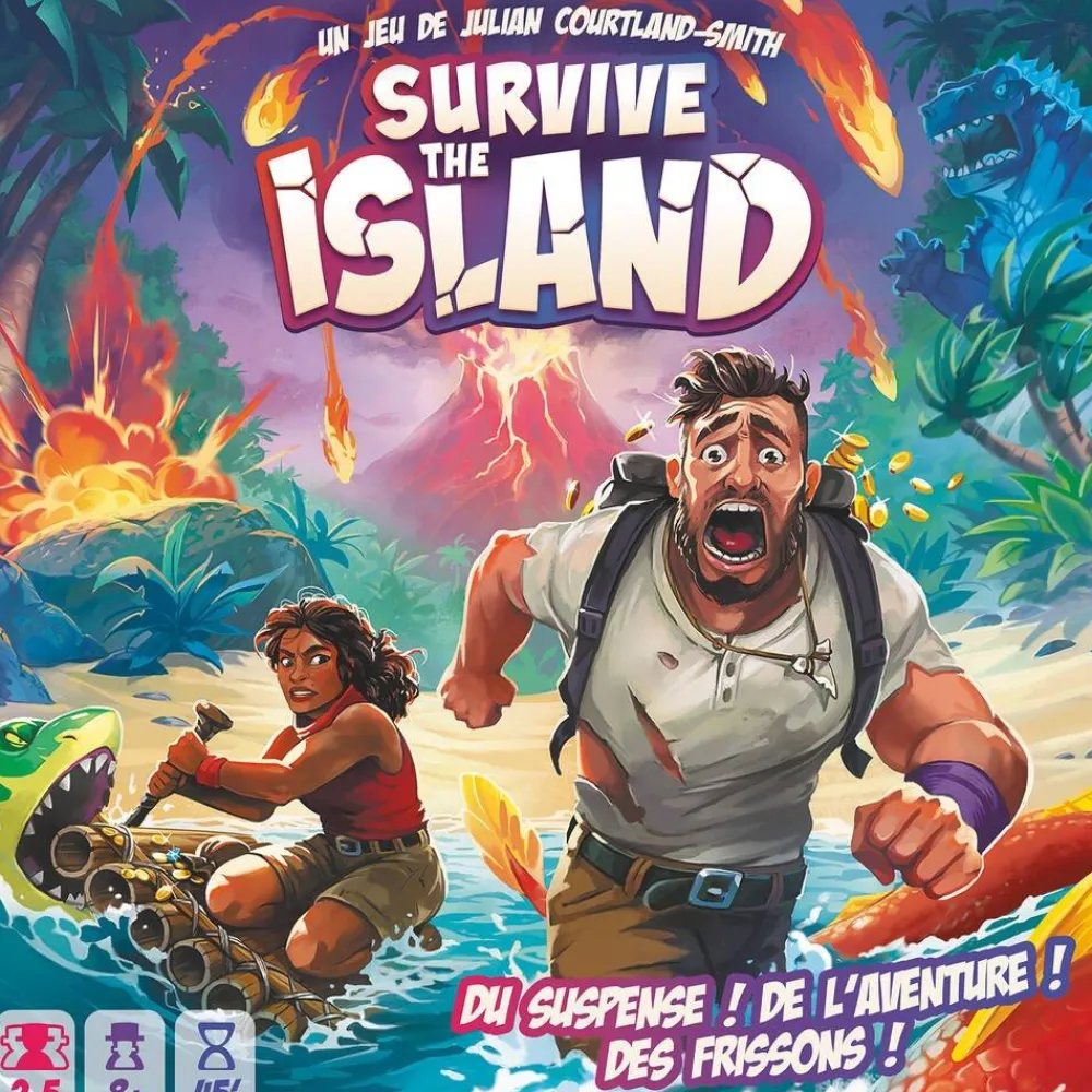 Asmodu00e9e Jeu - Survive The Island^ Jeux De Stratégie Et De Réflexion