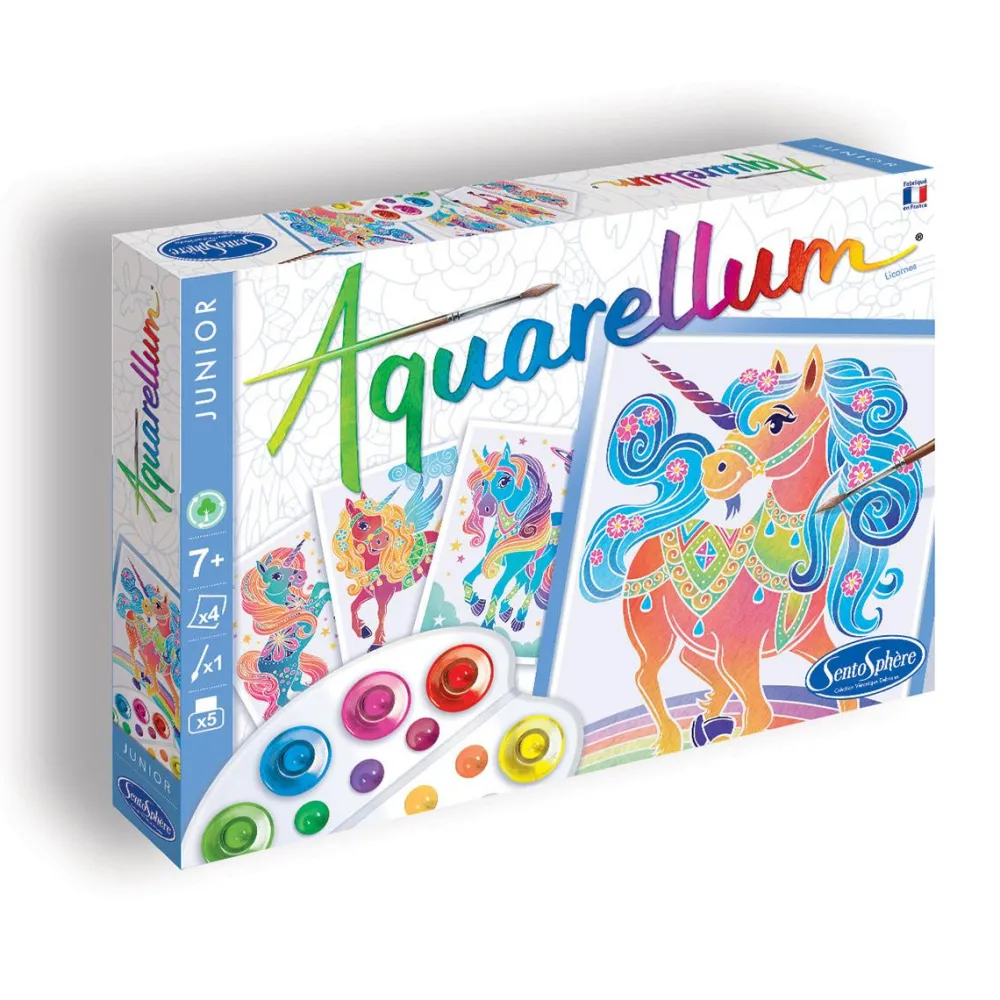 Sentosphu00e8re Jeu Aquarellum Junior Licornes^ Peinture
