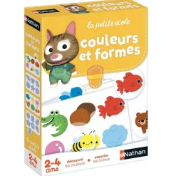 Nathan Jeu d'association Couleurs et formes^Enfant Puzzles Bébés Et Enfants